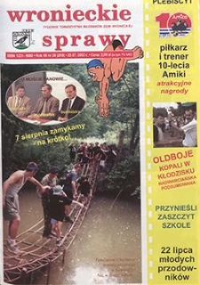 Wronieckie Sprawy 2002.07.25 R.12 Nr29(259)