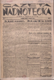 Gazeta Nadnotecka: pismo codzienne 1937.01.01 R.17 Nr1