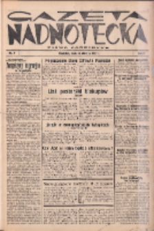 Gazeta Nadnotecka: pismo codzienne 1937.01.06 R.17 Nr4