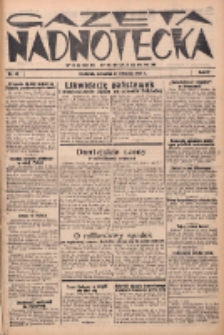 Gazeta Nadnotecka: pismo codzienne 1937.01.21 R.17 Nr16