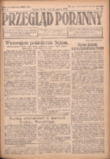 Przegląd Poranny: pismo niezależne i bezpartyjne 1923.03.21 R.3 Nr78