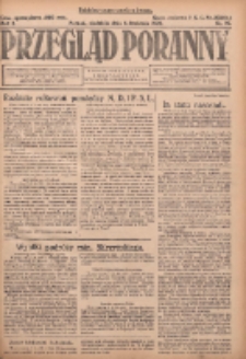 Przegląd Poranny: pismo niezależne i bezpartyjne 1923.04.08 R.3 Nr95
