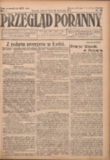 Przegląd Poranny: pismo niezależne i bezpartyjne 1923.04.10 R.3 Nr97