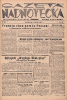 Gazeta Nadnotecka: pismo codzienne 1937.09.08 R.17 Nr206