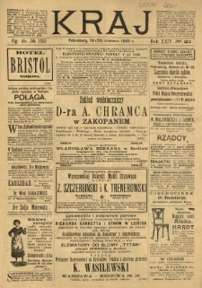 Kraj: pismo polityczno - literackie. 1905.06.10(23) R.24 No.23