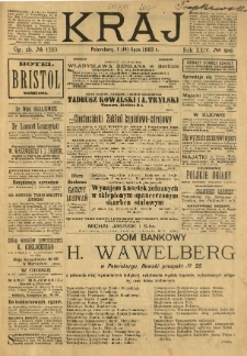 Kraj: pismo polityczno - literackie. 1905.07.01(14) R.24 No.26