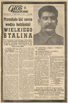 Głos Wielkopolski. 1953.03.07 R.9 nr57 Wyd.AB