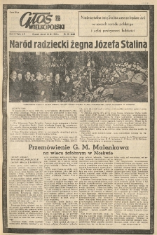 Głos Wielkopolski. 1953.03.10 R.9 nr59 Wyd.AB
