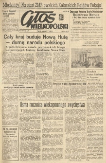 Głos Wielkopolski. 1953.05.09 R.9 nr110 Wyd.AB