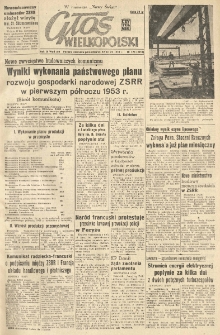 Głos Wielkopolski. 1953.07.19-20 R.9 nr171 Wyd.AB