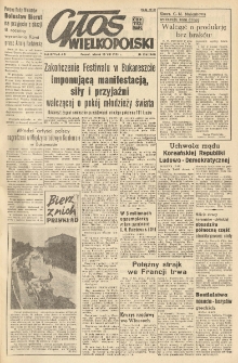 Głos Wielkopolski. 1953.08.18 R.9 nr196 Wyd.AB