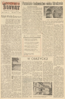 Nowy Świat. Tygodniowy dodatek Głosu Wielkopolskiego. 1953.07.05 R.4 nr27