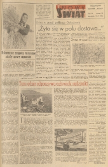 Nowy Świat. Tygodniowy dodatek Głosu Wielkopolskiego. 1953.07.12 R.4 nr28