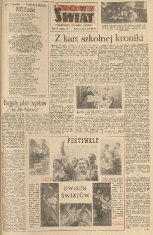 Nowy Świat. Tygodniowy dodatek Głosu Wielkopolskiego. 1953.08.09 R.4 nr33