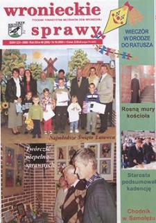 Wronieckie Sprawy 2002.10.10 R.12 Nr40(270)