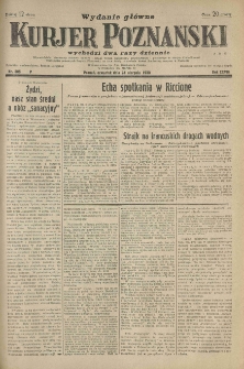 Kurier Poznański 1933.08.24 R.28 nr385