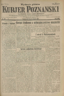 Kurier Poznański 1933.08.25 R.28 nr387