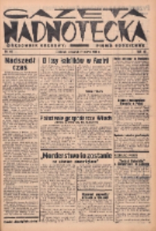 Gazeta Nadnotecka (Orędownik Kresowy): pismo codzienne 1938.03.17 R.18 Nr62