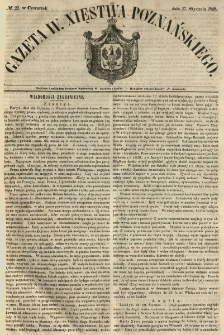 Gazeta Wielkiego Xięstwa Poznańskiego 1848.01.27 Nr22