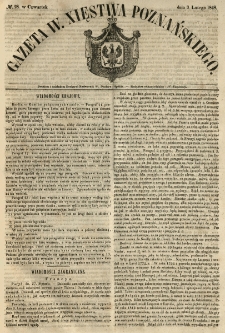 Gazeta Wielkiego Xięstwa Poznańskiego 1848.02.03 Nr28