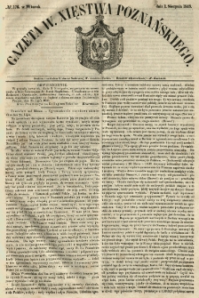 Gazeta Wielkiego Xięstwa Poznańskiego 1848.08.01 Nr176