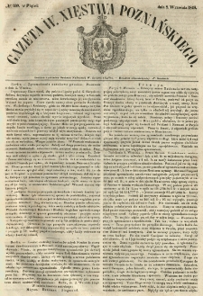 Gazeta Wielkiego Xięstwa Poznańskiego 1848.09.08 Nr209