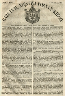 Gazeta Wielkiego Xięstwa Poznańskiego 1848.10.03 Nr230