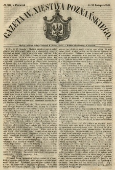 Gazeta Wielkiego Xięstwa Poznańskiego 1848.11.16 Nr268