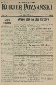 Kurier Poznański 1933.12.08 R.28 nr565