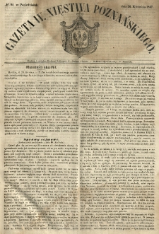 Gazeta Wielkiego Xięstwa Poznańskiego 1847.04.26 Nr96