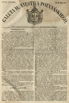 Gazeta Wielkiego Xięstwa Poznańskiego 1847.05.20 Nr115