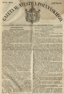 Gazeta Wielkiego Xięstwa Poznańskiego 1847.05.29 Nr122