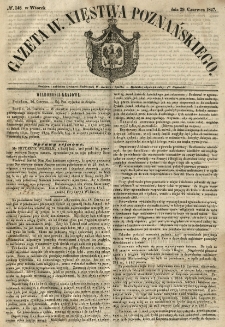 Gazeta Wielkiego Xięstwa Poznańskiego 1847.06.29 Nr148
