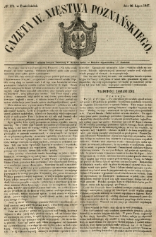 Gazeta Wielkiego Xięstwa Poznańskiego 1847.07.26 Nr171