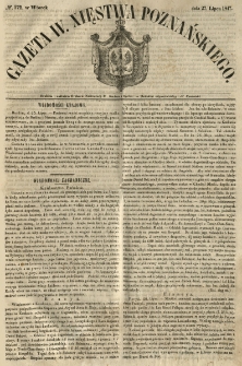 Gazeta Wielkiego Xięstwa Poznańskiego 1847.07.27 Nr172