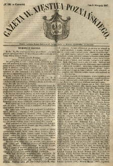 Gazeta Wielkiego Xięstwa Poznańskiego 1847.08.05 Nr180
