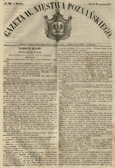 Gazeta Wielkiego Xięstwa Poznańskiego 1847.09.04 Nr206