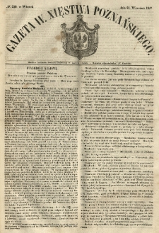 Gazeta Wielkiego Xięstwa Poznańskiego 1847.09.21 Nr220
