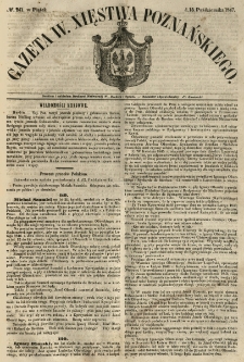 Gazeta Wielkiego Xięstwa Poznańskiego 1847.10.15 Nr241