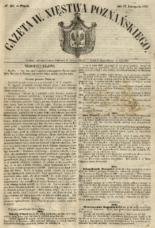 Gazeta Wielkiego Xięstwa Poznańskiego 1847.11.12 Nr265