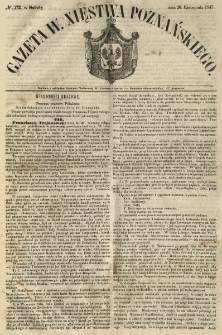 Gazeta Wielkiego Xięstwa Poznańskiego 1847.11.20 Nr272