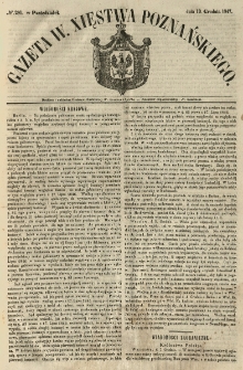 Gazeta Wielkiego Xięstwa Poznańskiego 1847.12.13 Nr291