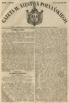 Gazeta Wielkiego Xięstwa Poznańskiego 1847.12.21 Nr298