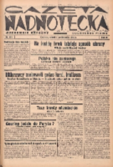 Gazeta Nadnotecka (Orędownik Kresowy): pismo codzienne 1938.10.11 R.18 Nr233