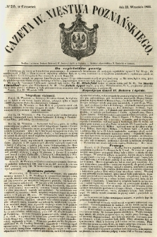 Gazeta Wielkiego Xięstwa Poznańskiego 1853.09.15 Nr215