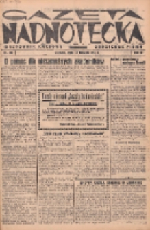 Gazeta Nadnotecka (Orędownik Kresowy): pismo codzienne 1938.11.16 R.18 Nr262