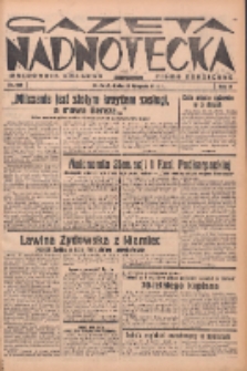Gazeta Nadnotecka (Orędownik Kresowy): pismo codzienne 1938.11.23 R.18 Nr268