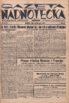 Gazeta Nadnotecka (Orędownik Kresowy): pismo codzienne 1938.11.26 R.18 Nr271
