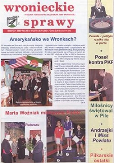 Wronieckie Sprawy 2002.11.28 R.13 Nr47(277)