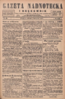 Gazeta Nadnotecka i Orędownik: pismo poświęcone sprawie polskiej na ziemi nadnoteckiej 1928.11.03 R.8 Nr254